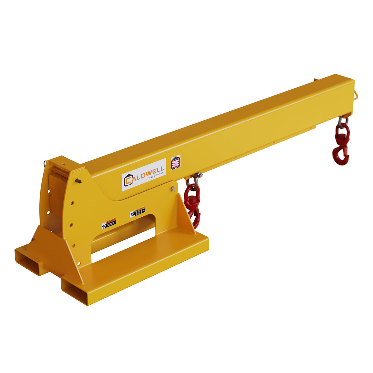 Caldwell Telescopic Pivoting Fork Lift Booms