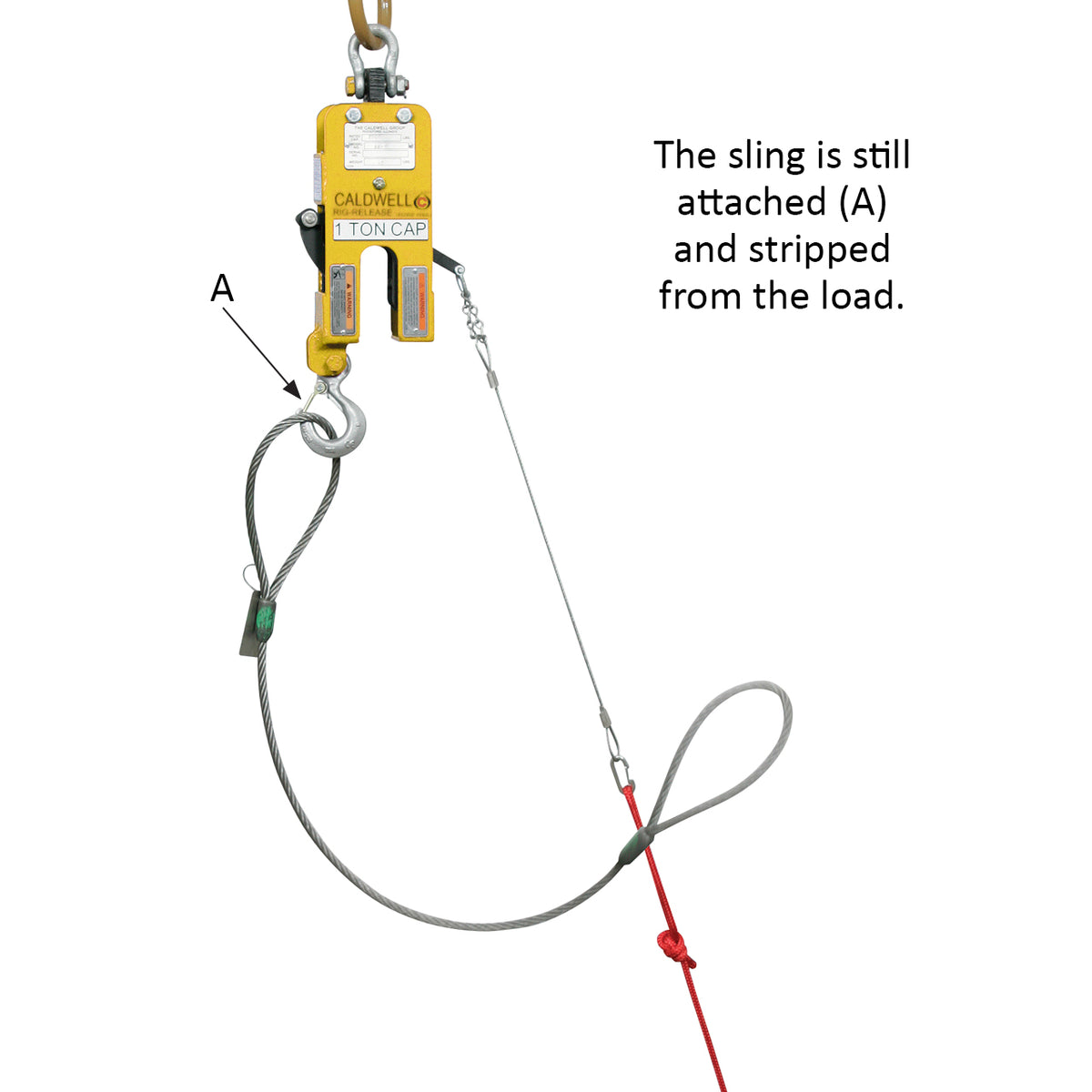 Caldwell Manual Rig-Release Hook