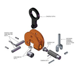 Caldwell Model SCP Locking, Screw Type