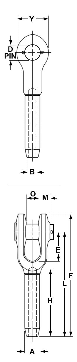 Open Swage Socket Specifications