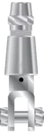 Radio Antenna Open End Fitting