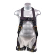 Stingray™ Series FR Harness 5pt., QCB Chest and  H-Style Legs, SRL Back Plate, Black