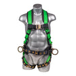 Hammerhead™ Series Harness 5pt., Padded Back, QCB Chest, Tongue & Buckle Leg Straps, SRL Back Plate, Positioning Belt with Side D-Rings
