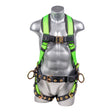 Hammerhead™ Series Harness 5pt., Padded  Back, QCB Chest, Tongue & Buckle Leg  Straps, SRL Back Plate, Positioning Belt with  Side D-Rings