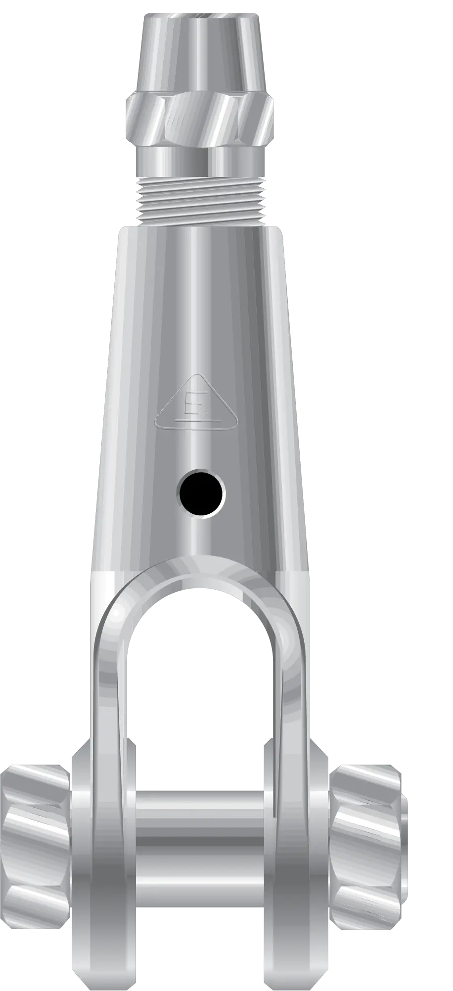 Clevis Socket Fitting (with Threaded Pin and Nut)