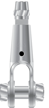Clevis Socket Fitting (with Threaded Pin and Nut)
