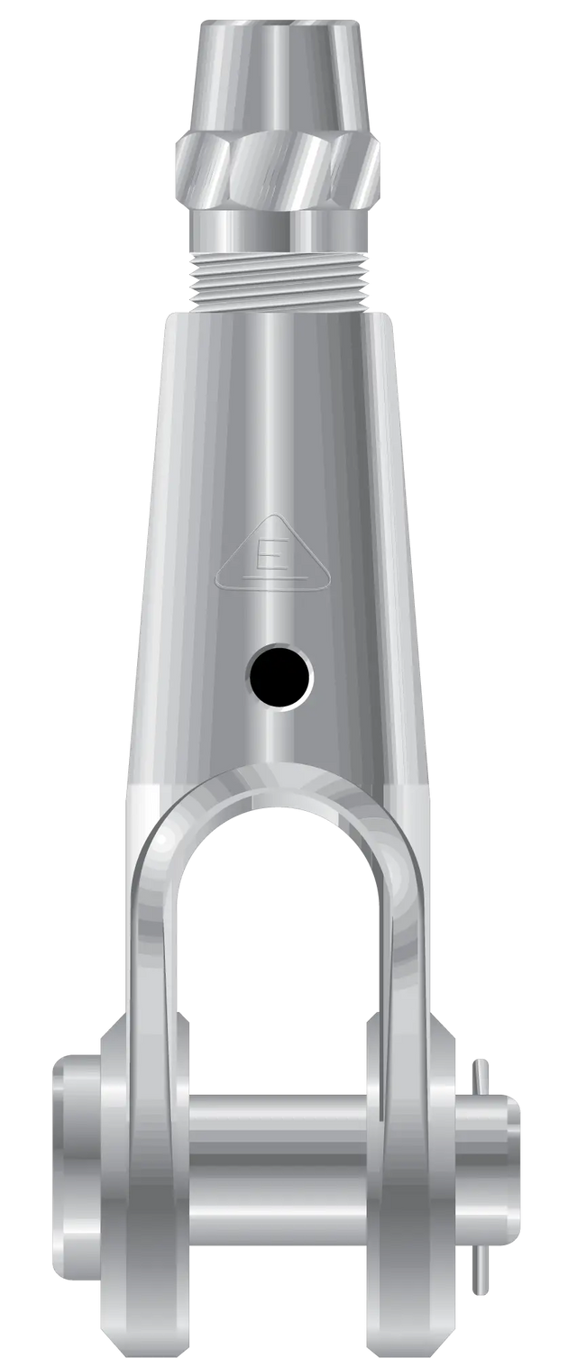 Clevis Socket Fitting (with Pin and Cotter Pin) PD Series