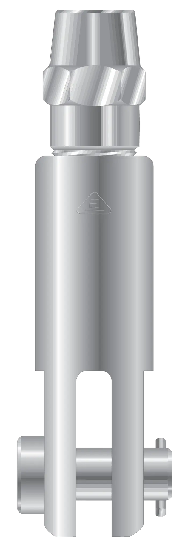 Machined Clevis Socket Fitting for Kernmantle Rope