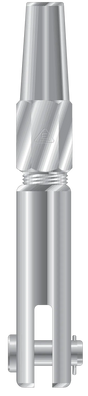 Clevis Socket Fitting for Braided Jacket Kevlar Rope
