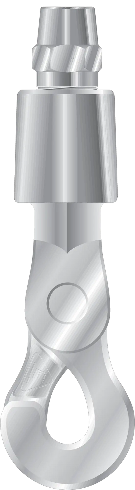 Clevis Fitting With Sister Hooks