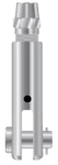Clevis Socket Fitting (with Pin and Cotter Pin) ID Series