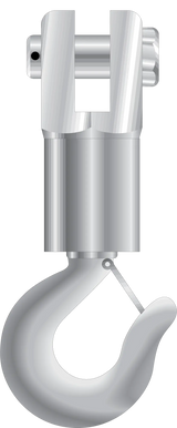 Clevis & Hook Roller Bearing Swivel – Model 32