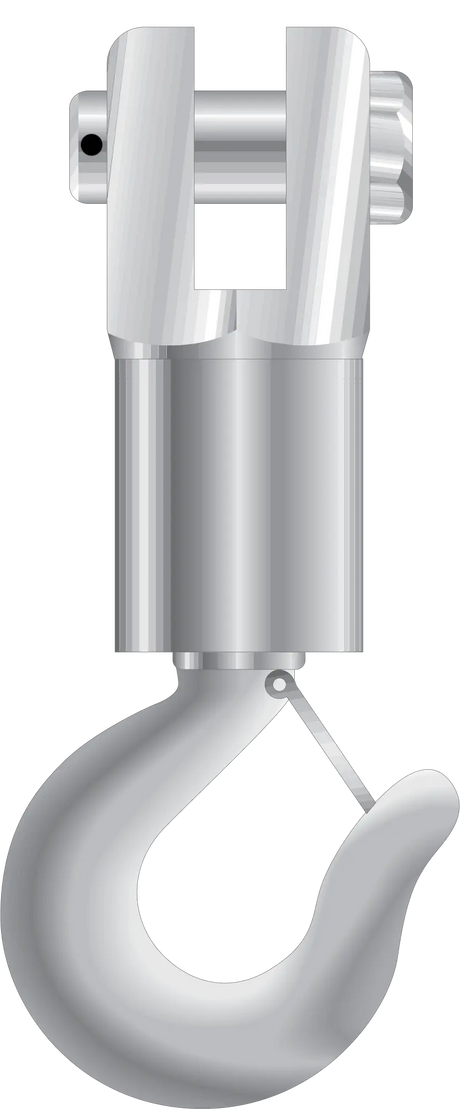 Clevis & Hook Roller Bearing Swivel – Model 32