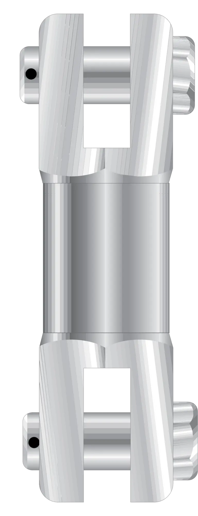 Clevis & Clevis Roller Bearing Swivel – Model 37