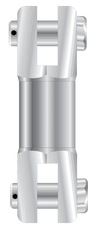 Clevis & Clevis Roller Bearing Swivel – Model 37