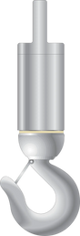 Eye & Hook Angular Contact Bearing Swivel – Model 61