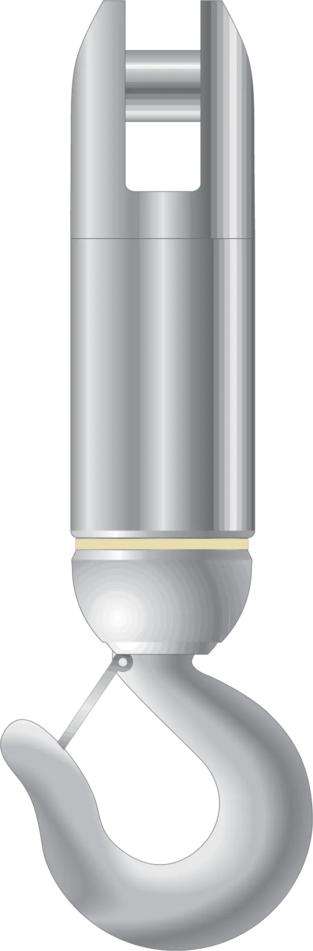 Clevis & Hook Angular Contact Bearing Swivel – Model 62