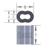 Aluminum Duplex Sleeves Drawing