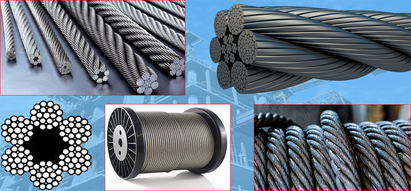 Edwards Wire Rope | 6x36 Warrington Seale IWRC Galvanized